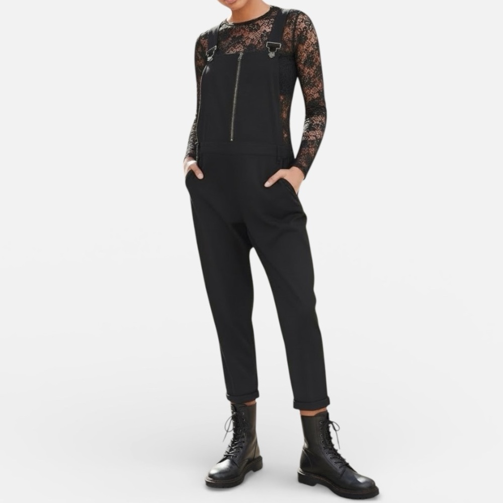 UO BDG Zip-Front Straight Overall Size 0 Versatile